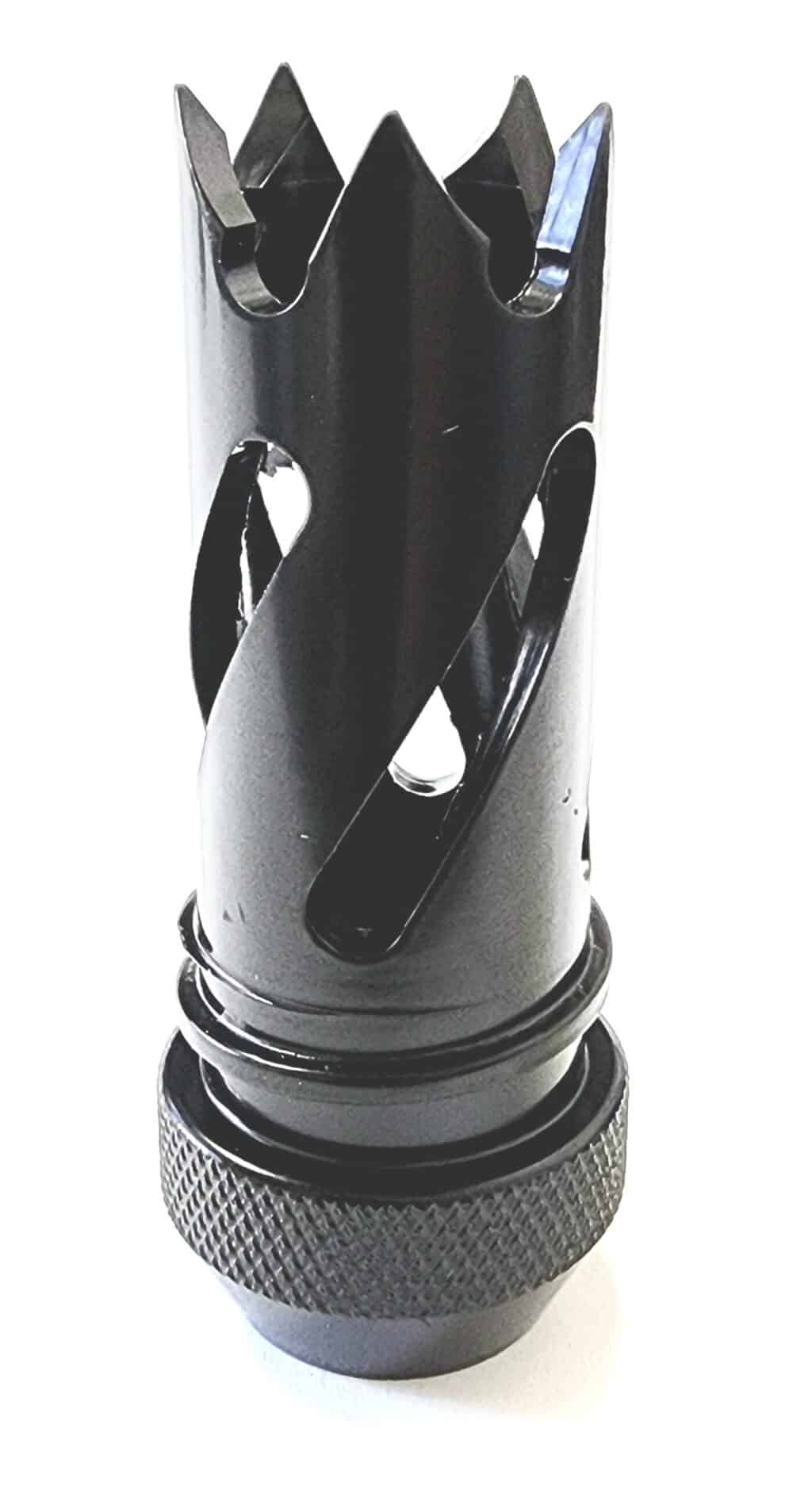 Muzzle Brake 1 or 5 Flash Hider Compensator Compatible With Solvent Trap Kit D Sized Quick Connect