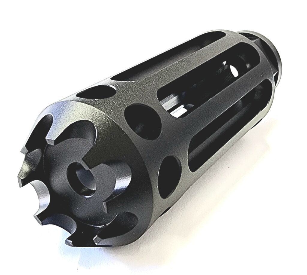 Leaning Tower 1/2 x 28 AR15 .223 5.56 Muzzle Brake