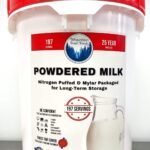 Delicious Fresh Freeze Dried Powdered Milk Emergency Survival Food Supply 10LBS Bucket