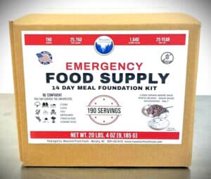 #31 Beans and Rice LIFELINE PROTIEN 14 Day 190 Servings Emergency Food Supply Bucket or Box