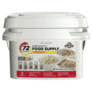 #6  Augason Farms 72-Hour 1-Person Emergency Food Supply Kit