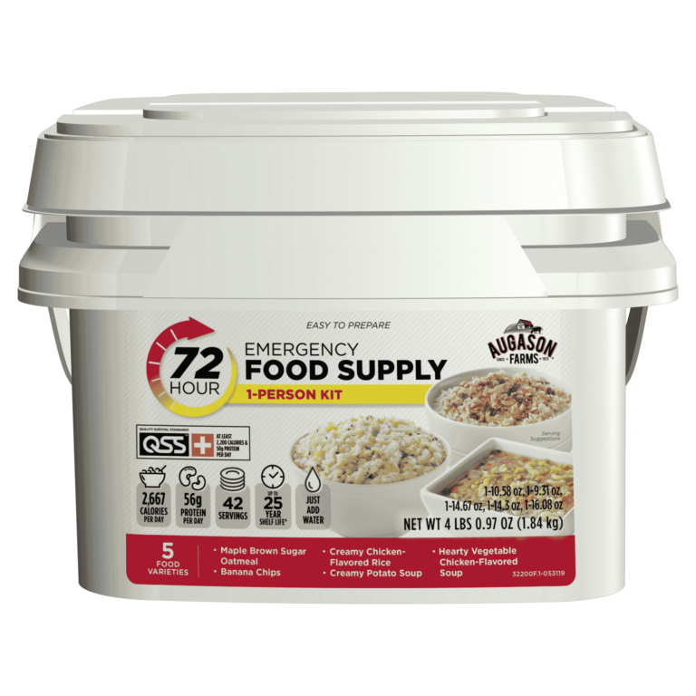 Augason Farms 72-hour 1-person emergency food supply kit