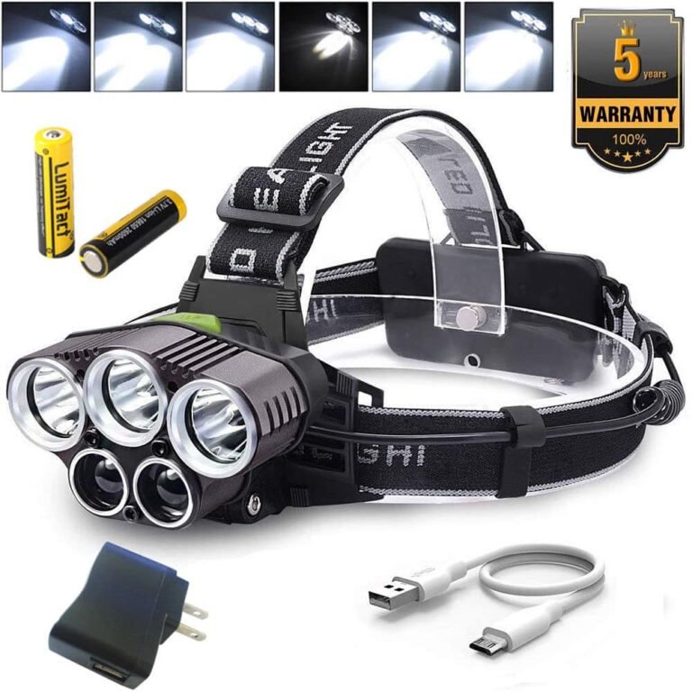 Tactical 9000-lumen special ops headlamp for emergency survival