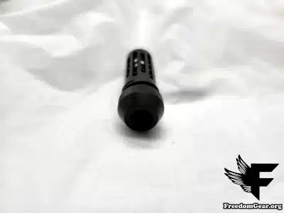D Sized Muzzle Brake with Quick Connect threads