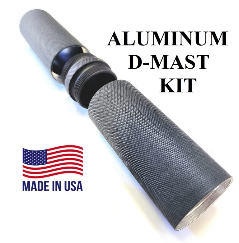 Aluminum D Mast Solvent Trap Kit for eco-friendly use