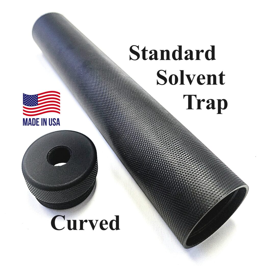 Standard D Sized Solvent Trap Kit With Curved Adapter