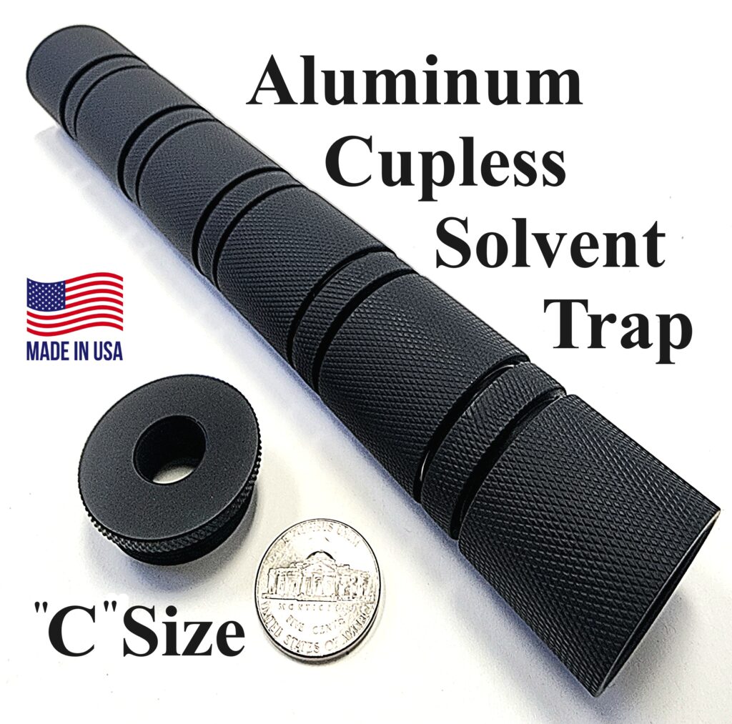 Aluminum C Bat Solvent Trap Kit Cupless