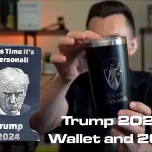 Robert Gouveia Line - Trump 2024 Wallet and Tumblers
