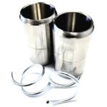 D Sized D Mast Aluminum Solvent Trap Cup Kit with 4 Cups and 2 Half Springs