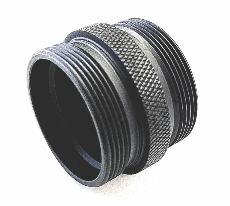 'D' Sized Aluminum Solvent Trap Kit Coupler FOR CUPLESS KIT