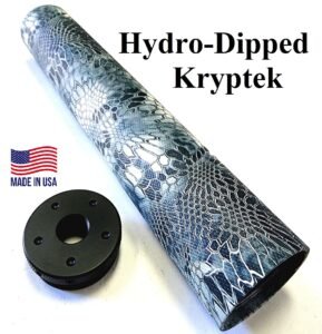 D Sized Laser Etched Aluminum Kryptek Pattern Solvent Trap Cleaning Tube Kit With Flat Adapter in 1/2 x28. Also available with matching solid cap, and cups in 1/2 x 28 or 5/8 x 24. WIX 4003 cleaning filter. And don't forget the stainless steel mesh filters.