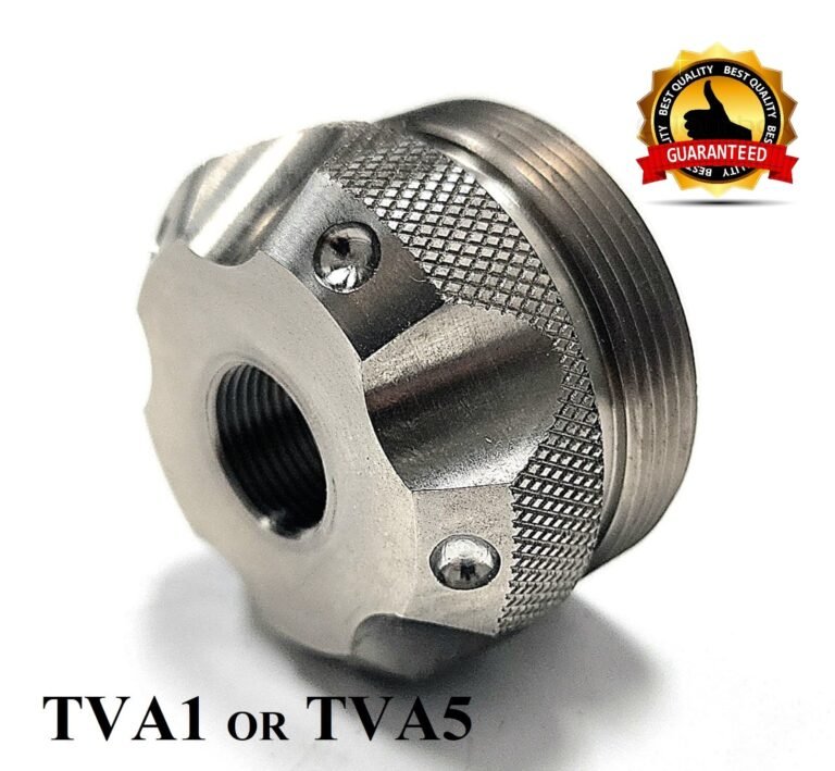Viper Solvent Trap Kit Parts – titanium adapters and Maglite threaded barrel adapters