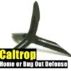 Ultimate & Best Designed Razor Sharp Home Perimeter Self Defense Ground Spikes Caltrops - Image 2