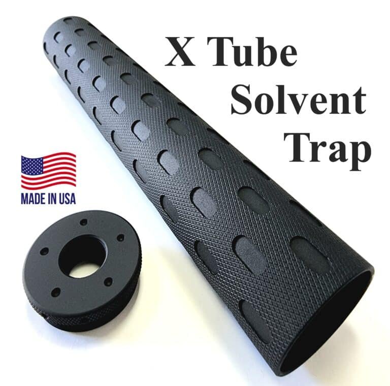 Black X Tube solvent trap kit for D Size cleaning
