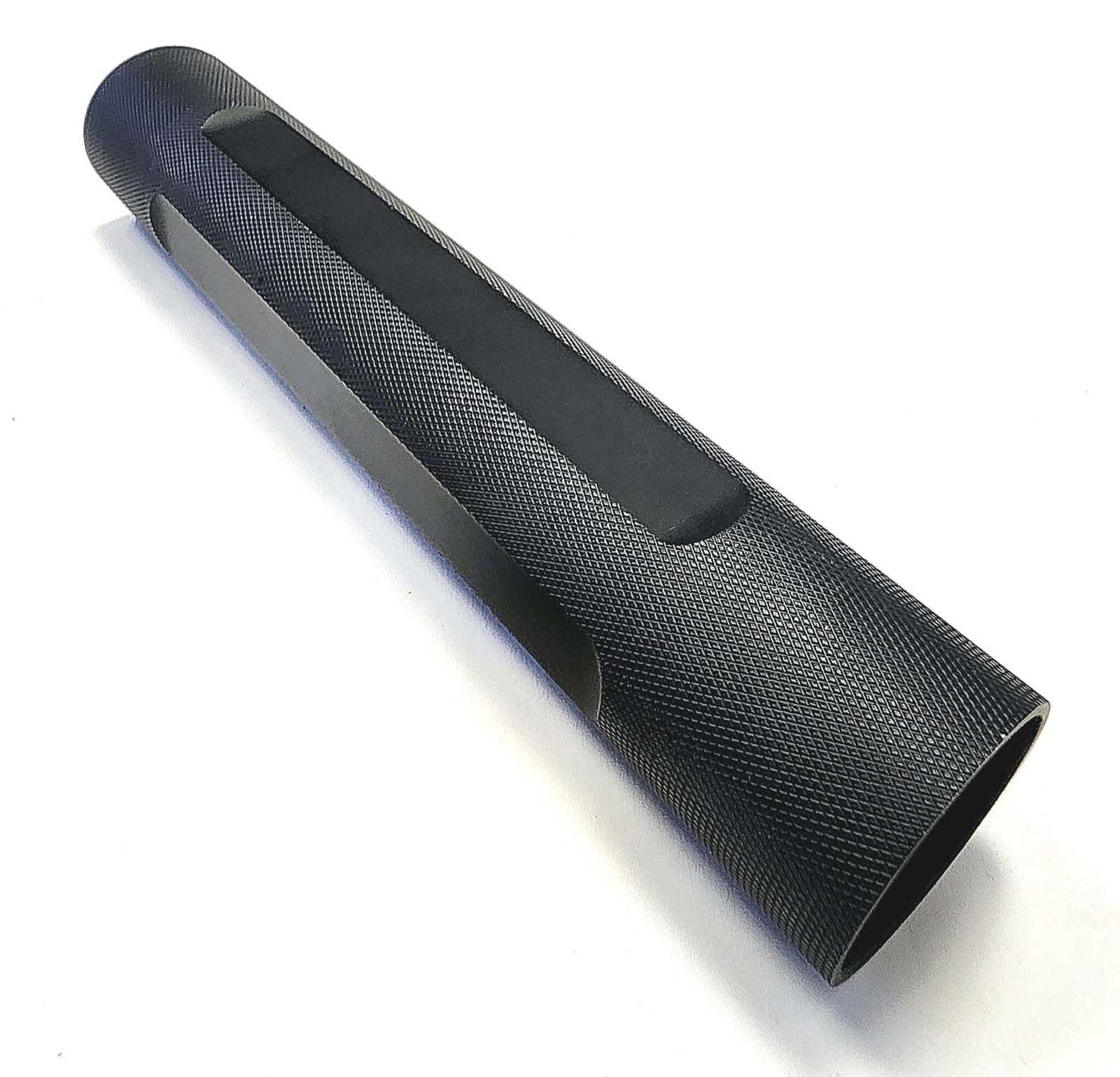 D-Size Legal Solvent Trap 8.5" Black Mamba Solvent Trap Aluminum Blast Projection Tube. Also available with matching adapters, caps, and cups in 1/2 x 28 or 5/8 x 24. WIX 4003 cleaning filter in Tactical light absorbing Black finish. Don't forget our stainless steel mesh filters to complete your firearm cleaning needs.