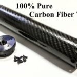 Carbon Fiber Tube Solvent Trap Kit and Adapter in titanium or aluminum cleaning kit 1/2 x 28 or 5/8 x 24 SALE