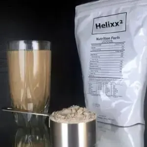 Helixx² - World's Most Scientifically Advanced SUPERIOR Life Support Meal Packs - #33-10 Helixx² Back Pack On The Go Kit – (2) 520 Calorie Pouches *PRO-BIOTICS* Save Lives, Gluten Free, Life Altering, Great Taste, Healthy Choice