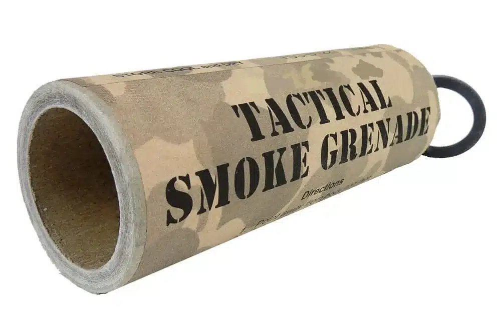Sport Smoke Freedom Gear BattleField Tactical Smoke Grenade high-output paintball and airsoft smoke grenade with pull-ring igniter